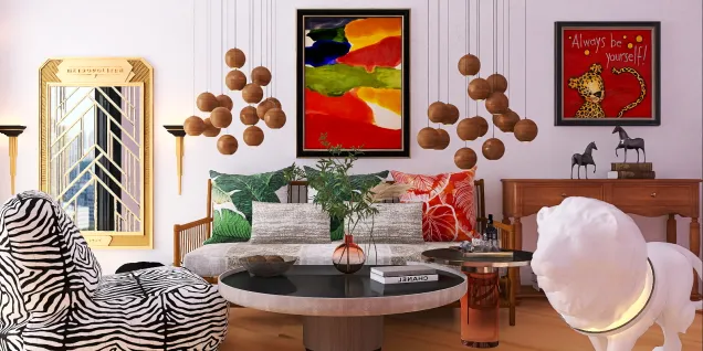 African living room idea 💡