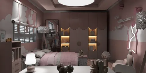 Dreamy Pink Princess Bedroom