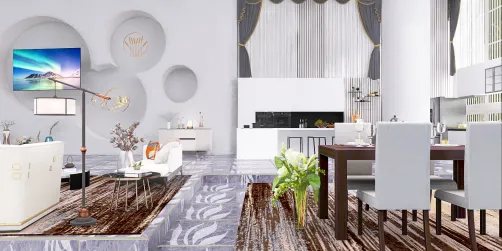 Open Living room