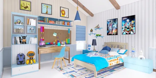 Habitación de adolescente