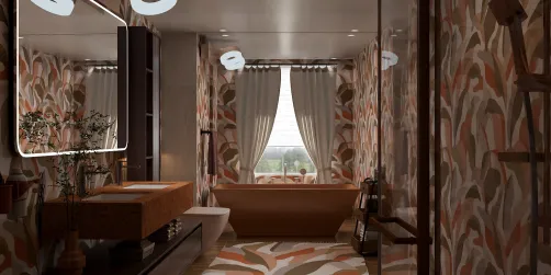 Retro Oasis Bath: Design #9