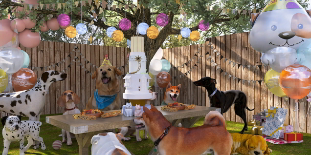 Bella's Birthday Puppy Party