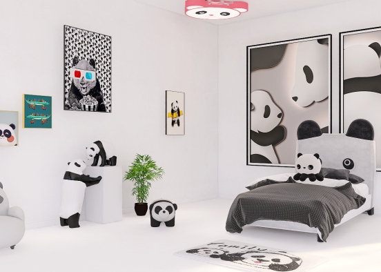panda room!!!!!!!!!!! Design Rendering
