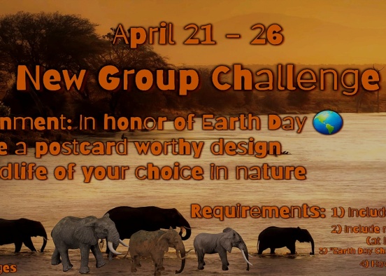 🌎 EARTH DAY CHALLENGE! 🌎 Design Rendering