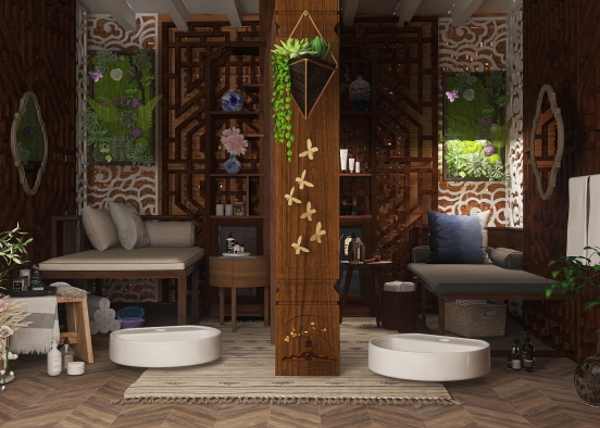 Nice spa 🧖🏽‍♀️✨💧🛁☘️📀 Design Rendering