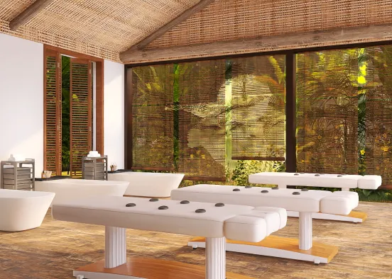 Tropical Spa Design Rendering