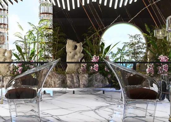 # Acrylic interior  Renderização de Design