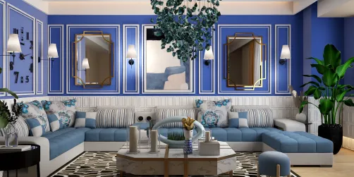  Gorgeous blue room 🩵✅