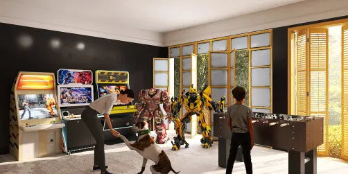 La sala giochi