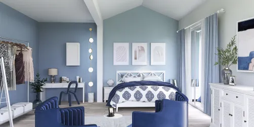 Traditional bedroom