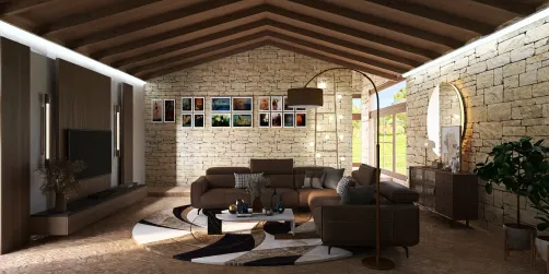 Sunken Living Room 🤎💫