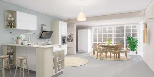 First time designing a kitchen😁💕