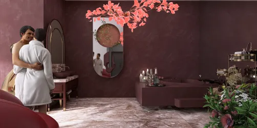 Bathroom in the Honeymoon Suite 