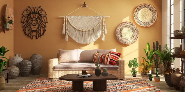 African inspired living