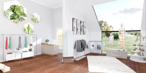Mini clothing store 