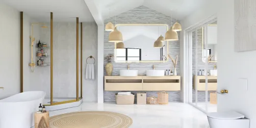 Organic Bathroom  