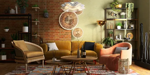 Bohemian Living Room