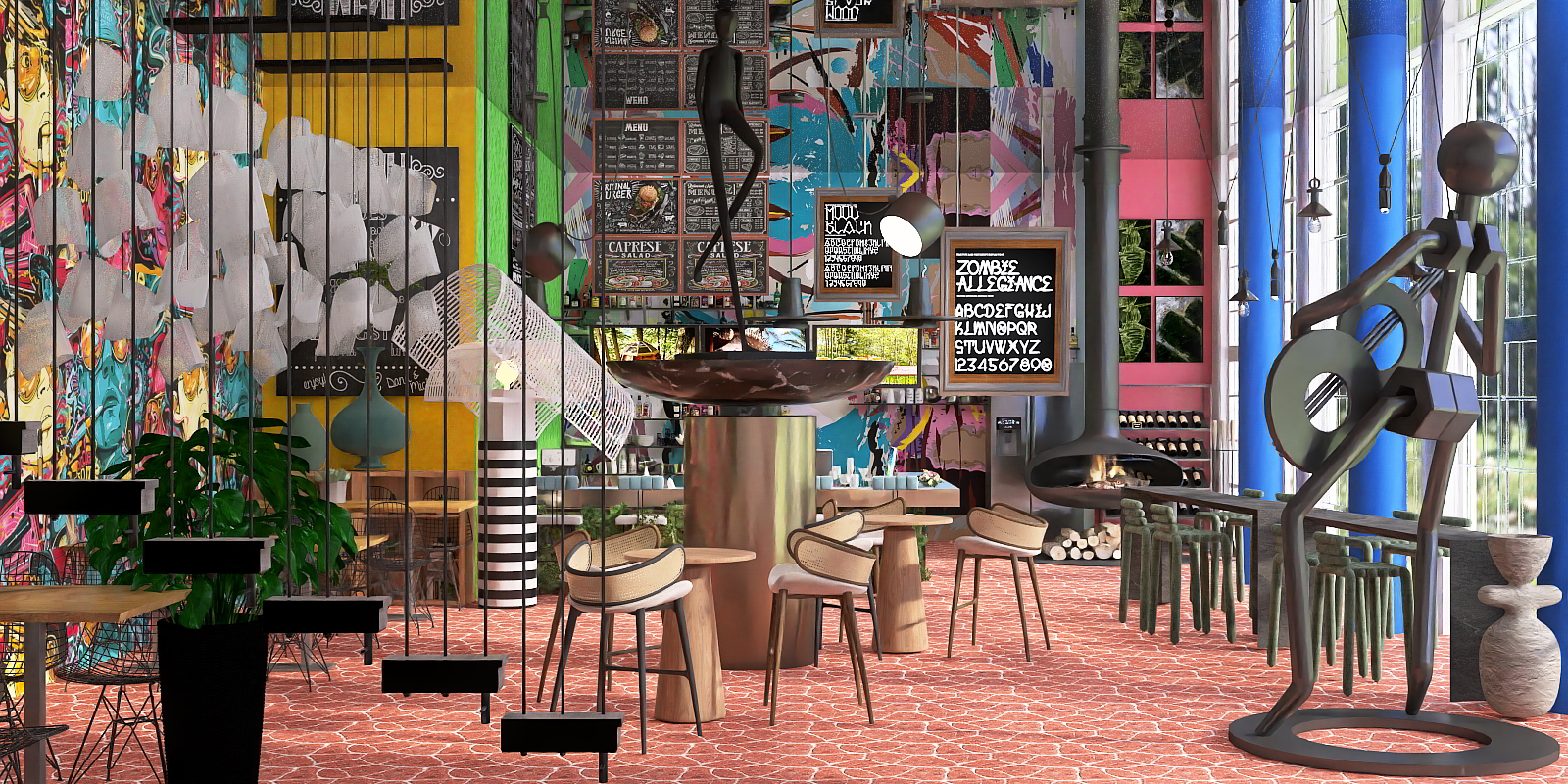 Cafeteria for family 