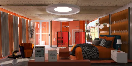 Orange room!