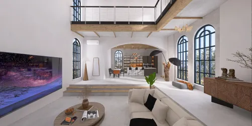 Soggiorno e cucina 