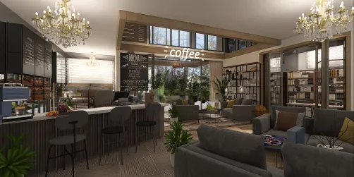 Coffee house office 