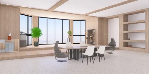 simplest way office space for basic work days💭