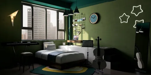 Cozy studio room