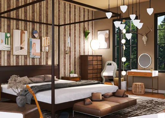 # Dreaming in Brown tone  Renderização de Design