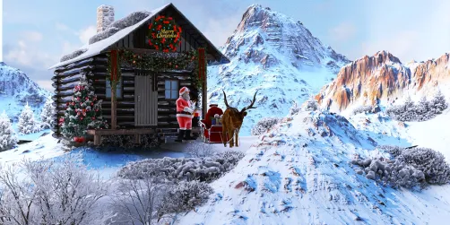 La cabaña de Papá Noel