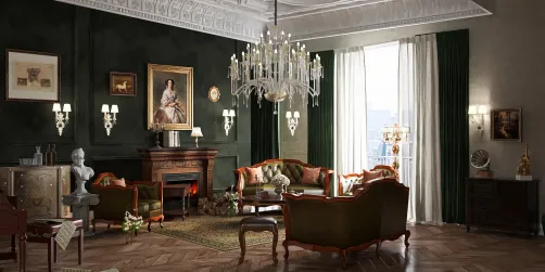 Baroque style living room🍃