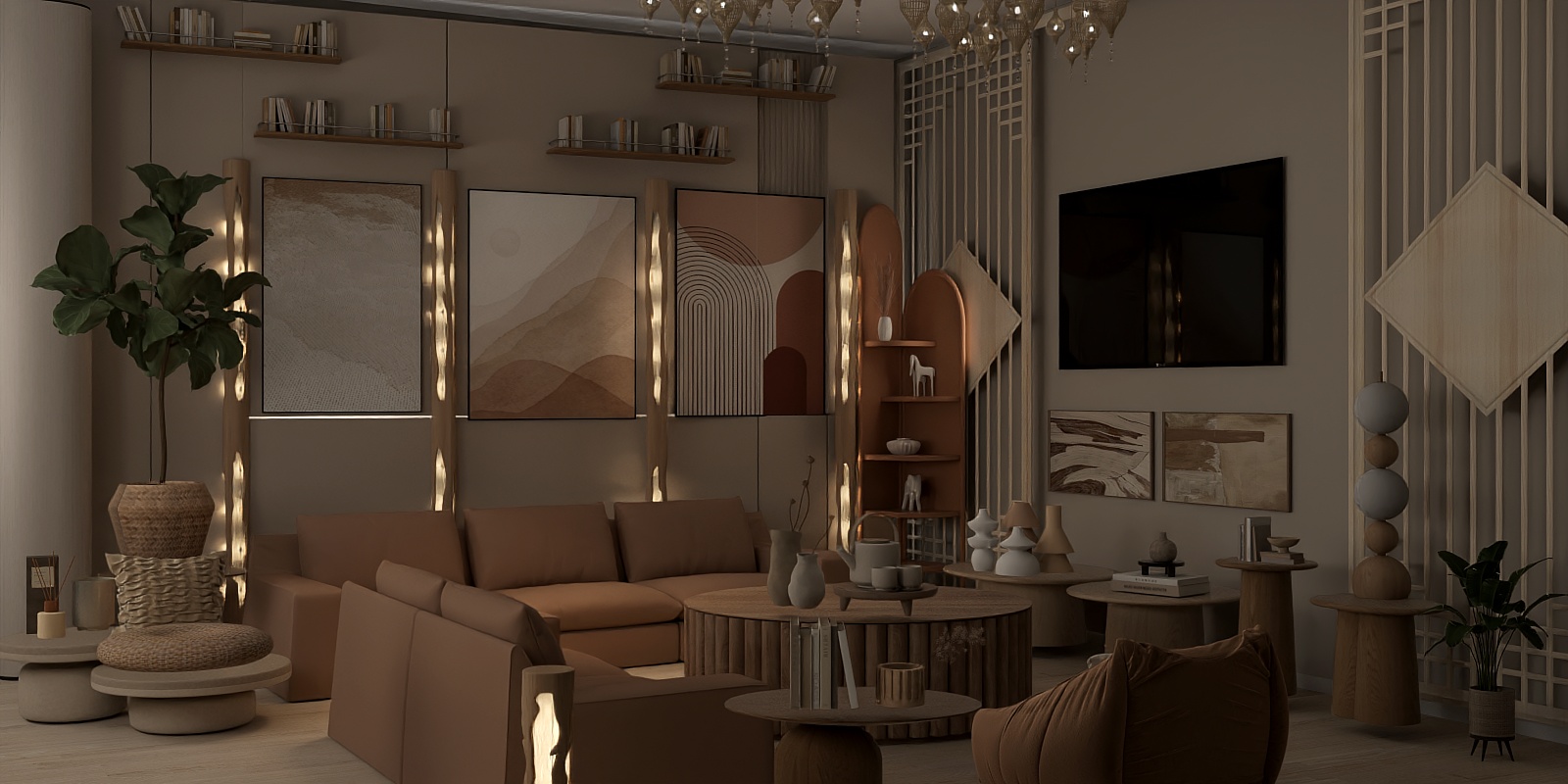 Maximalism warm&aesthetic living 