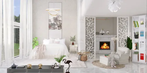 Luxur White Bedroom
