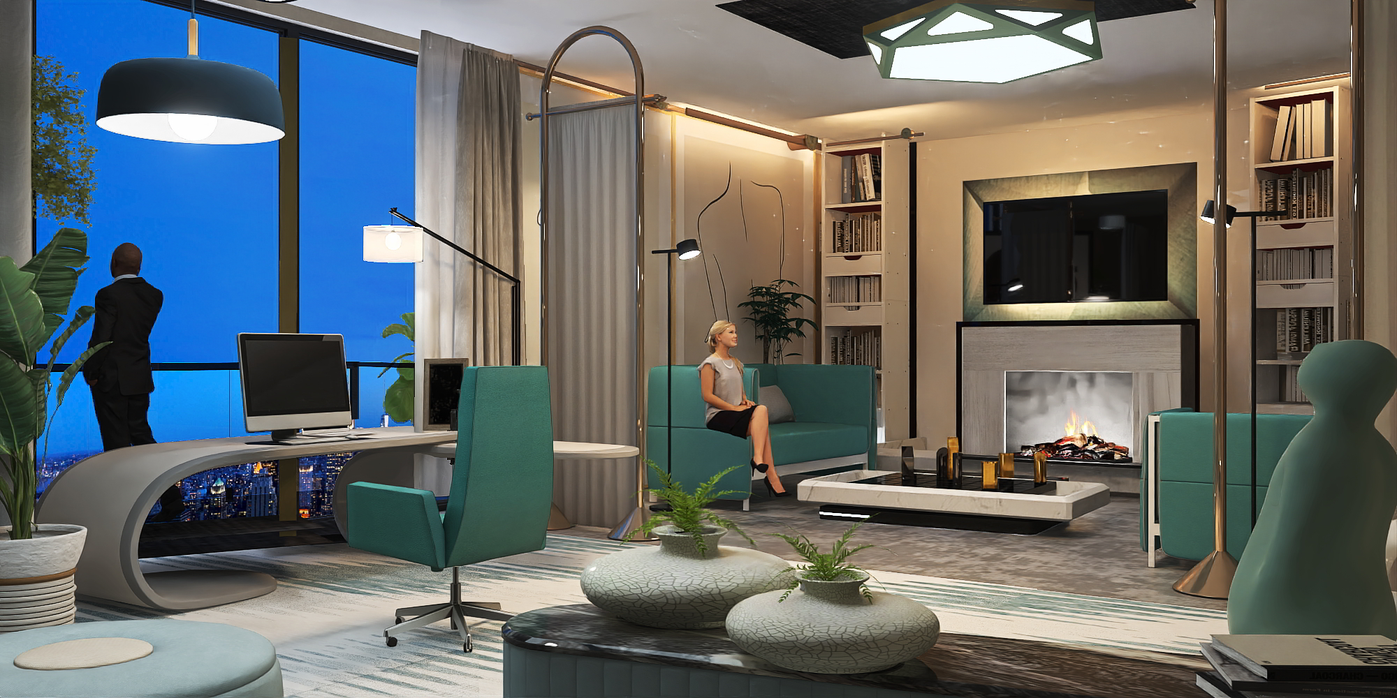 Executive Home Office 