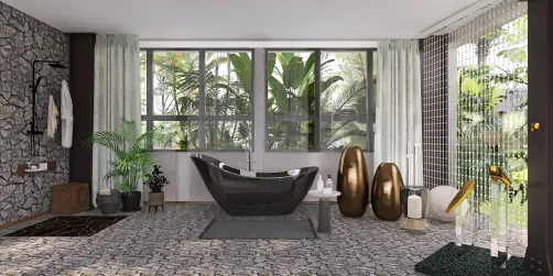 Half outdoor oasis 