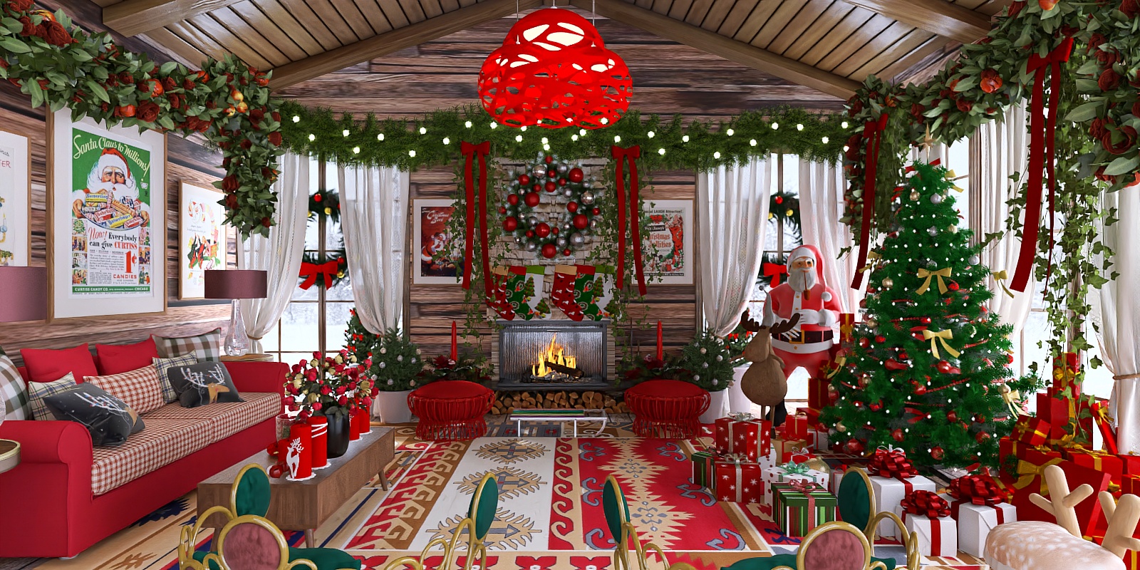 Christmas at the Cabin ♥️🧑‍🎄🎄🎁