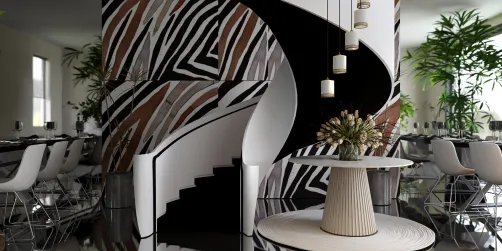 La escalera