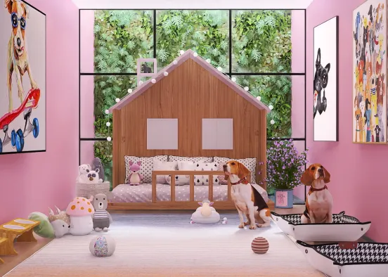 A puppy’s home sweet home  Design Rendering