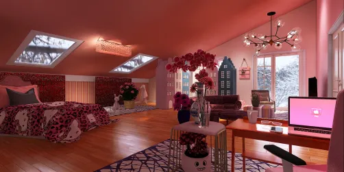 live bedroom rustiek style 