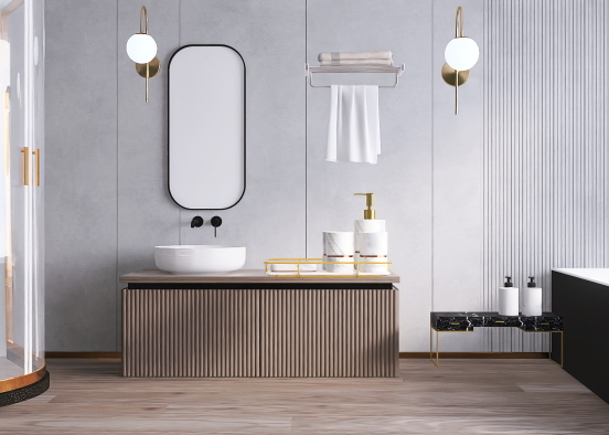Luxurious Bathroom..🌟🛁 Design Rendering