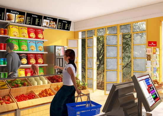 lets go to the grocerry Design Rendering