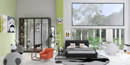 Panda Schlafzimmer
