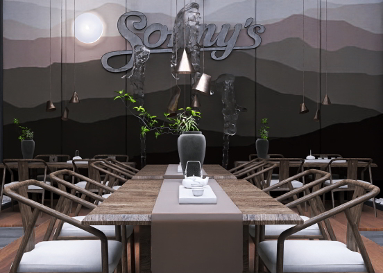 Sonny’s restaurant 🍸 Design Rendering