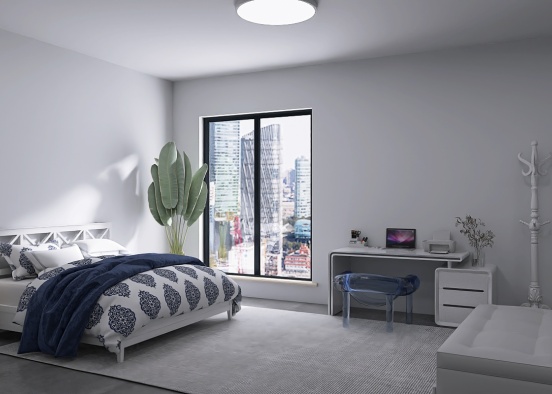 Classic bedroom 🛌 Design Rendering