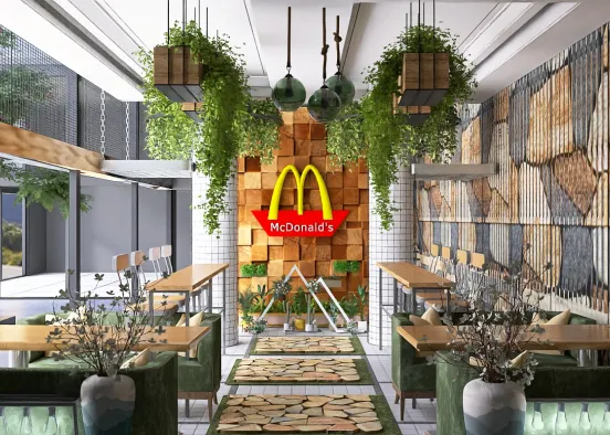 McDonald's Go Green 🌿 Design Rendering