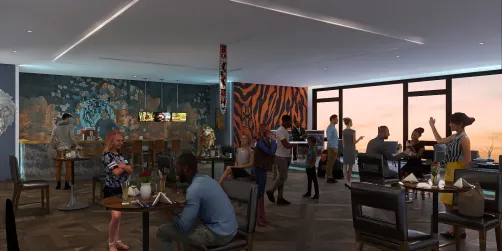 African themed bar&cafe