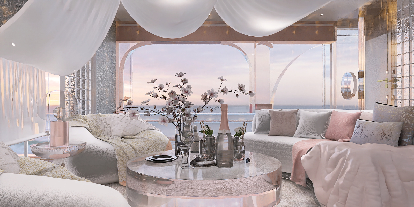 Translucent Living Room