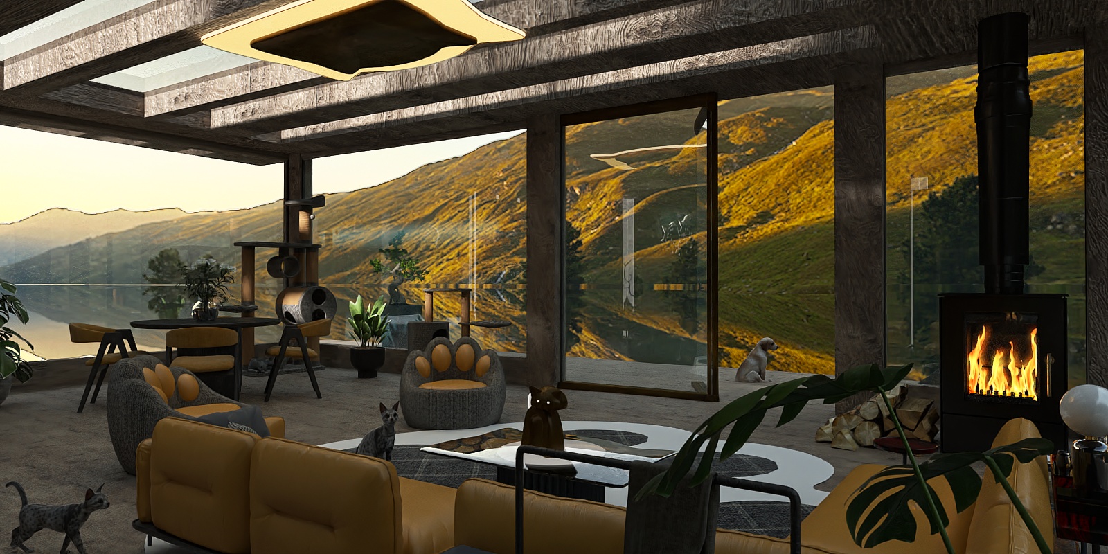 A peaceful place for humans and animals 🌄