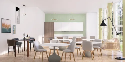 Sea foam staff room