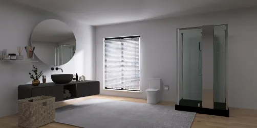 dark bathroom 