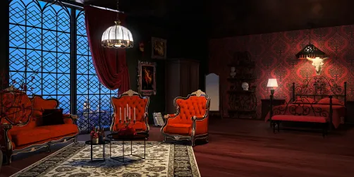 vampire bedroom